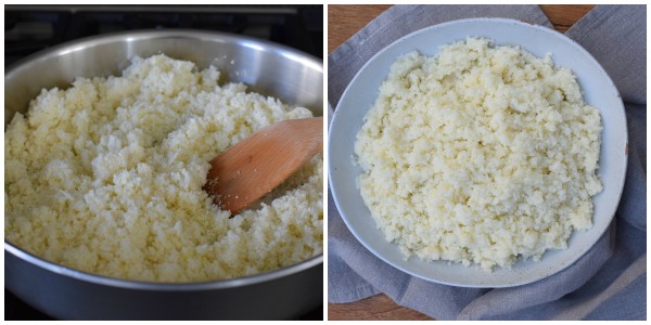 how to make delicious cauli-rice | pamela salzman