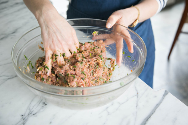 Baked Asian Turkey Meatballs | pamela salzman