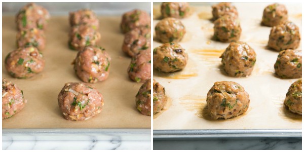 Baked Asian Turkey Meatballs | pamela salzman