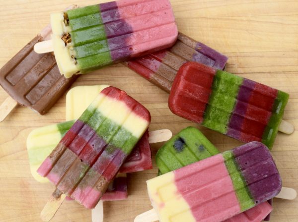 popsicles made from leftover smoothies! pamelasalzman.com