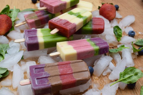 Popsicles made from leftover smoothies! pamelasalzman.com