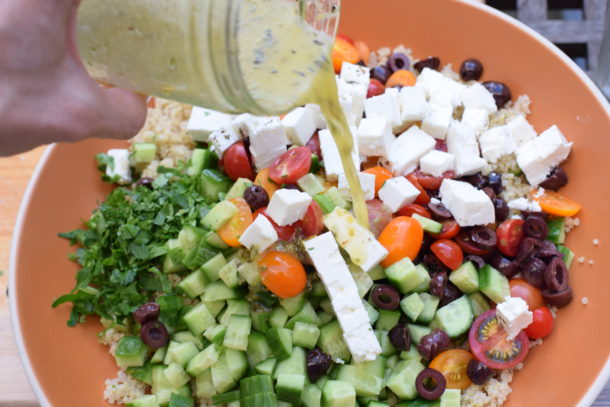 Mediterranean Quinoa Salad|Pamela Salzman
