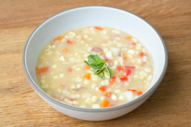 Corn and Vegetable Chowder|Pamela Salzman