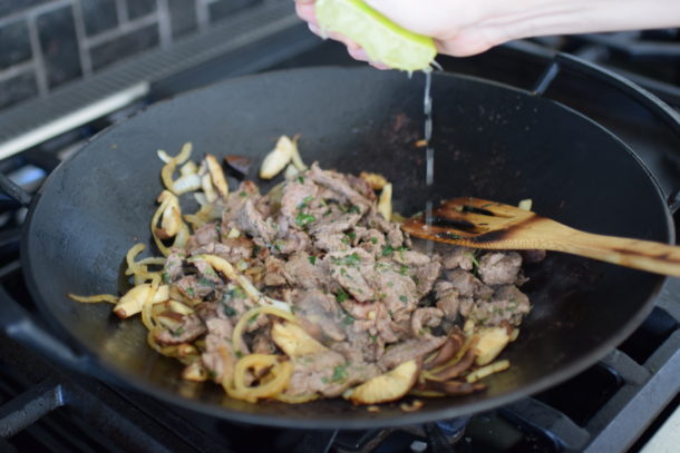 Stir-Fried Ginger Beef with Shiitake Mushrooms | Pamela Salzman