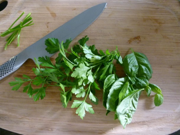 Spaghetti Squash with Pecorino and Herbs | Pamela Salzman