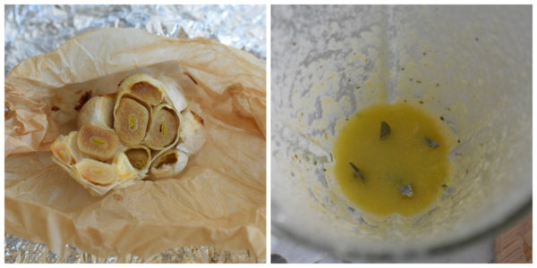 Roasted Sweet Potatoes and Leeks with Roasted Garlic Dressing | Pamela Salzman