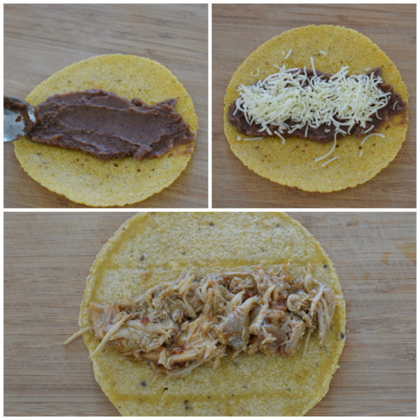 Baked Black Bean or Chicken Taquitos | Pamela Salzman