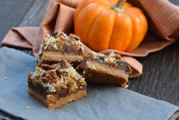 Pumpkin Magic Bars | Pamela Salzman