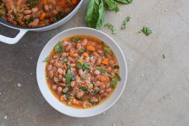 Cranberry Bean Aka Borlotti Bean Soup Recipe