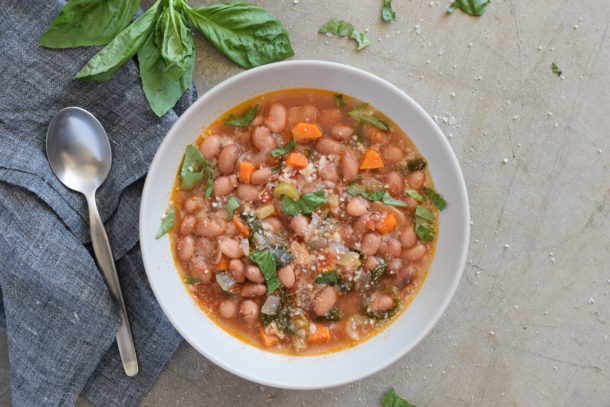 Cranberry Bean Aka Borlotti Bean Soup Recipe