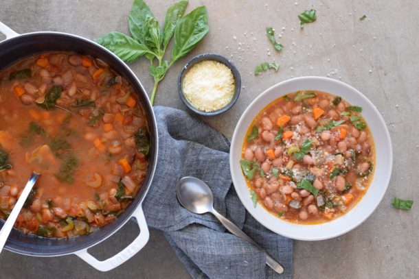 Cranberry Bean Aka Borlotti Bean Soup Recipe