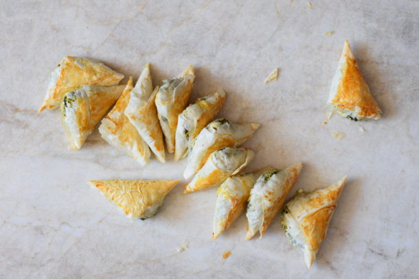 Mini Spanakopita Pies Recipe and *VIDEO* | Pamela Salzman