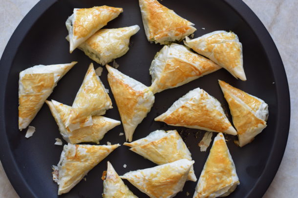 Mini Spanakopita Pies Recipe and *VIDEO* | Pamela Salzman