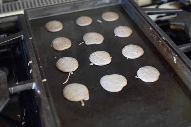 Buckwheat Blinis with Smoked Salmon and Lemon Creme Fraiche | Pamela Salzman