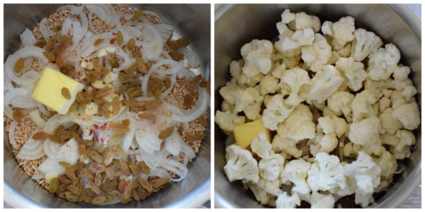 One-Pot Farro with Cauliflower and Golden Raisins | Pamela Salzman