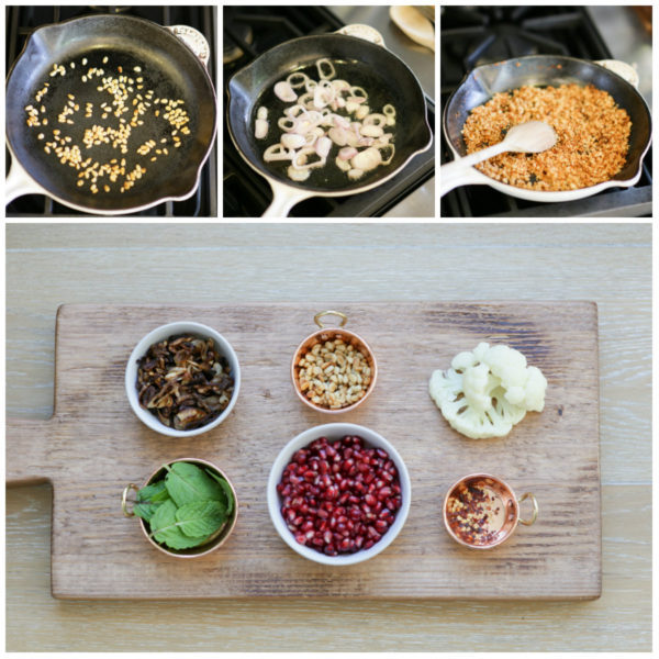 Stovetop Cauliflower with Pomegranate Molasses | Pamela Salzman