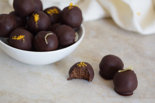 Fig and Ginger Chocolate Truffles | Pamela Salzman