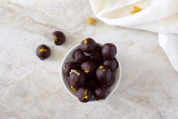 Fig and Ginger Chocolate Truffles | Pamela Salzman