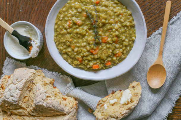 Split Pea and Barley Soup | Pamela Salzman