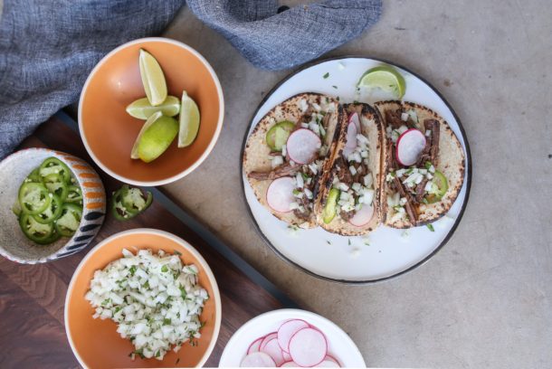 Slow Cooker Barbacoa-Style Grass Fed Beef Tacos | Pamela Salzman