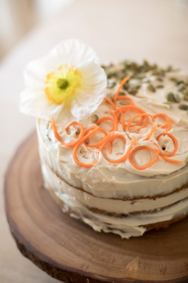 Grain-Free Carrot Cake with Cream Cheese Frosting | Pamela Salzman