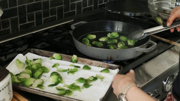 Mexican Inspired Brussels Sprouts | Pamela Salzman