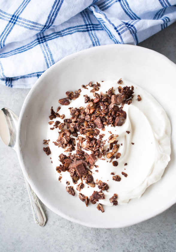 Salted Dark Chocolate Granola | Pamela Salzman