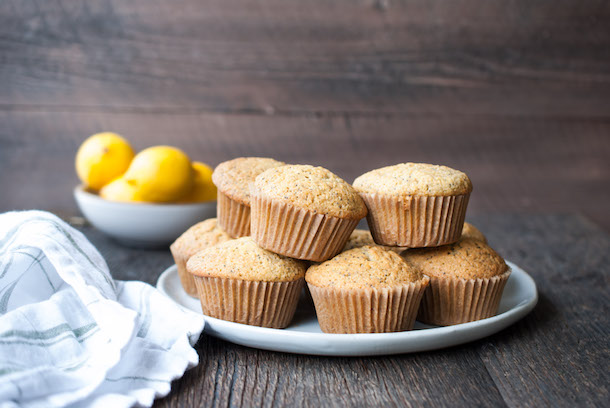 Grain-Free Lemon Poppyseed Muffins | Pamela Salzman