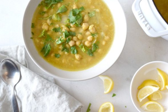 Lemony Chickpea Soup | Pamela Salzman