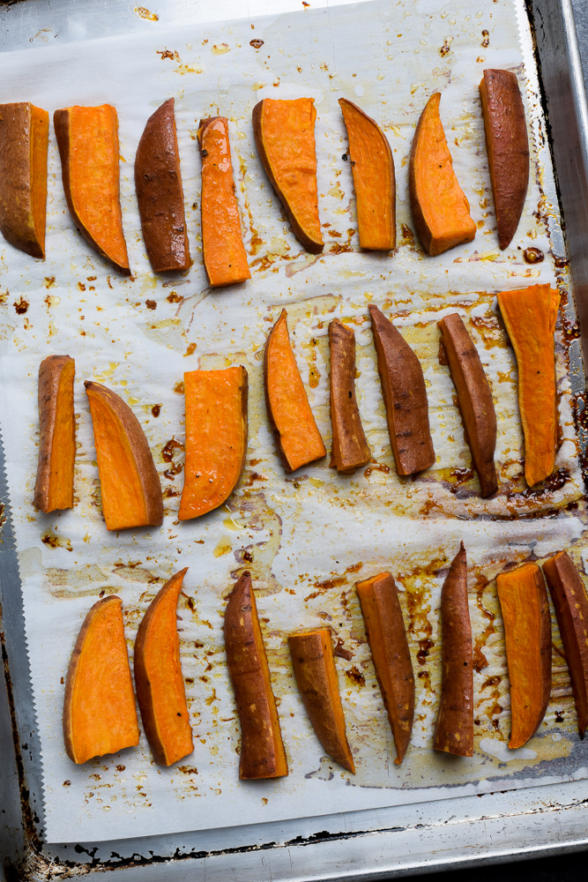 Sweet and Spicy Glazed Sweet Potatoes | Pamela Salzman