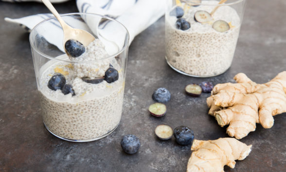 Lemon-Ginger Chia Seed Pudding | Pamela Salzman