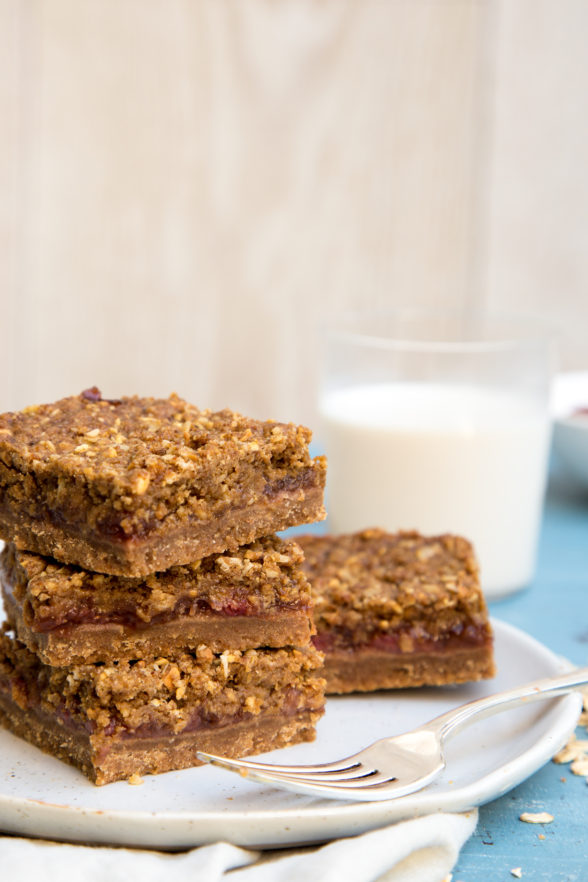 Peanut Butter Jelly Crumble Bars | Pamela Salzman