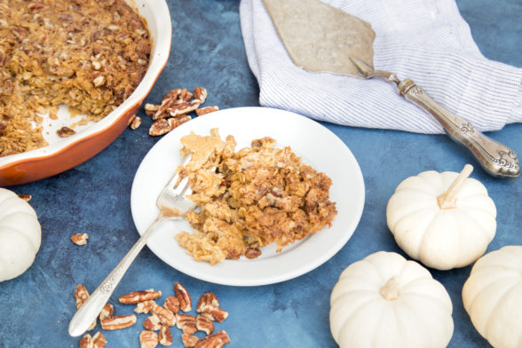 Baked Pumpkin Oatmeal | Pamela Salzman