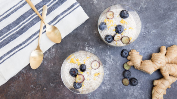 Lemon-Ginger Chia Seed Pudding | Pamela Salzman