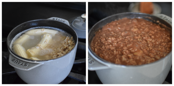 Banana-Chocolate Oatmeal | Pamela Salzman