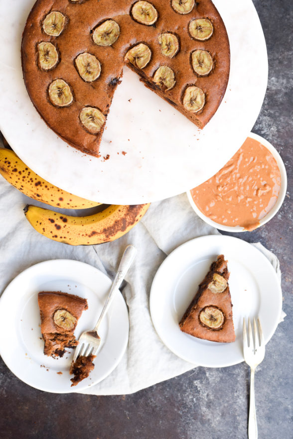 Grain-Free Peanut Butter Banana Cake | Pamela Salzman