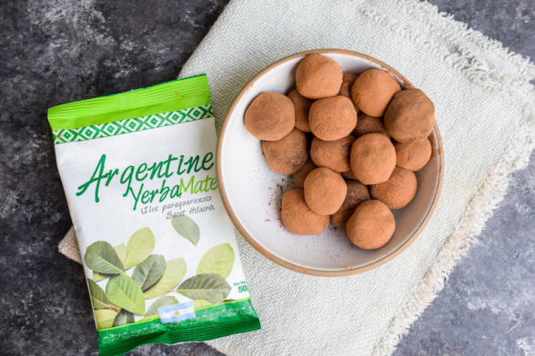 Yerba Mate Chocolate Truffles | Pamela Salzman