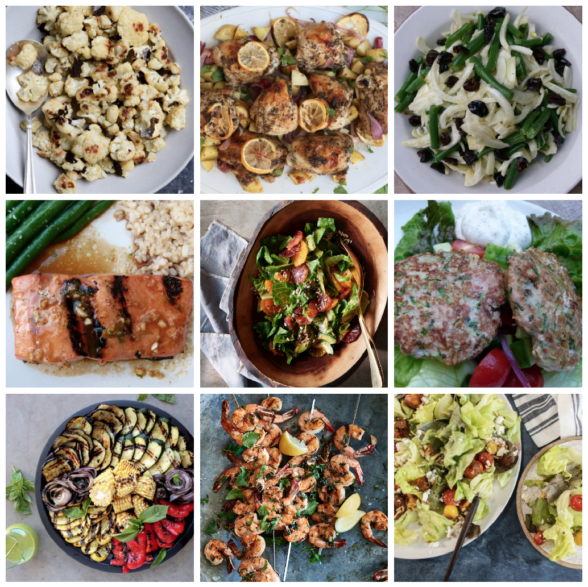 Dinner planner - Week of May 21st 2018 | Pamela Salzman