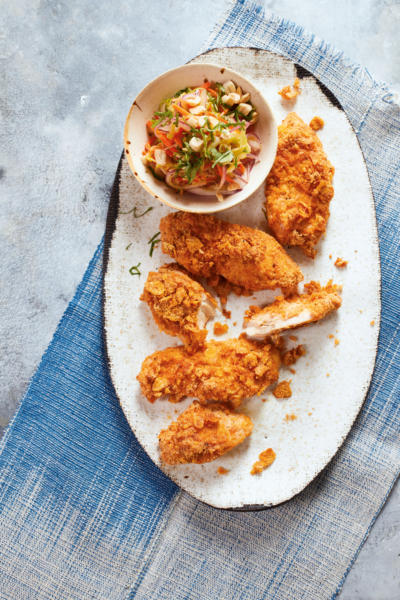 cornflake fried chicken | pamela salzman