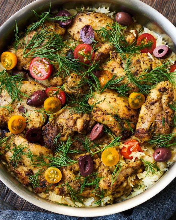 One-Pan Chicken and Rice