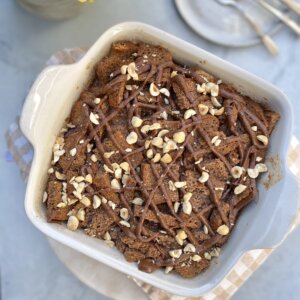 Healthier Chocolate-Hazelnut French Toast Casserole Recipe