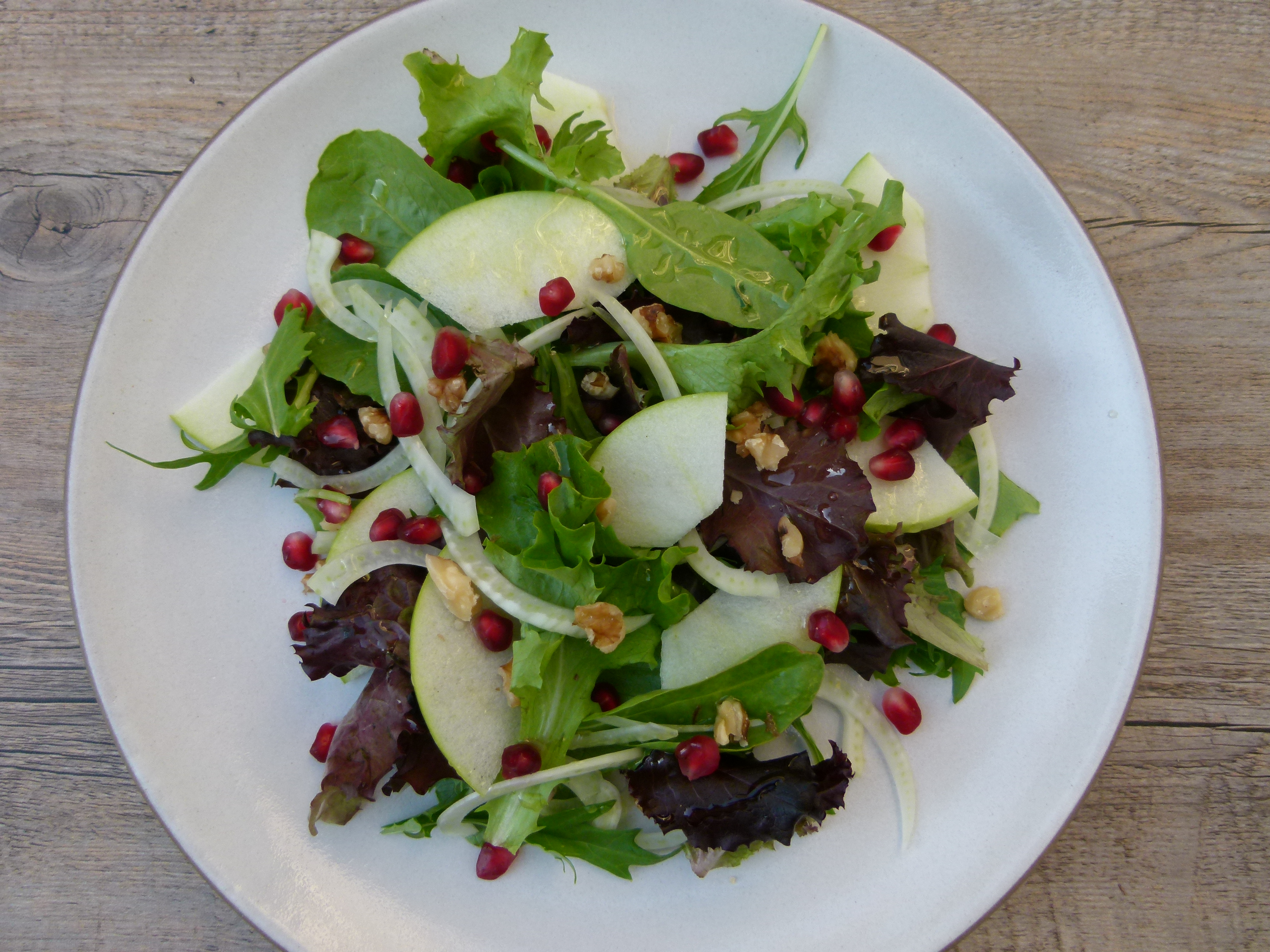 fennel and green apple salad | pamela salzman