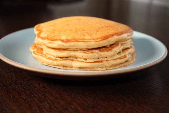 Whole grain buttermilk pancakes recipe - Pamela Salzman