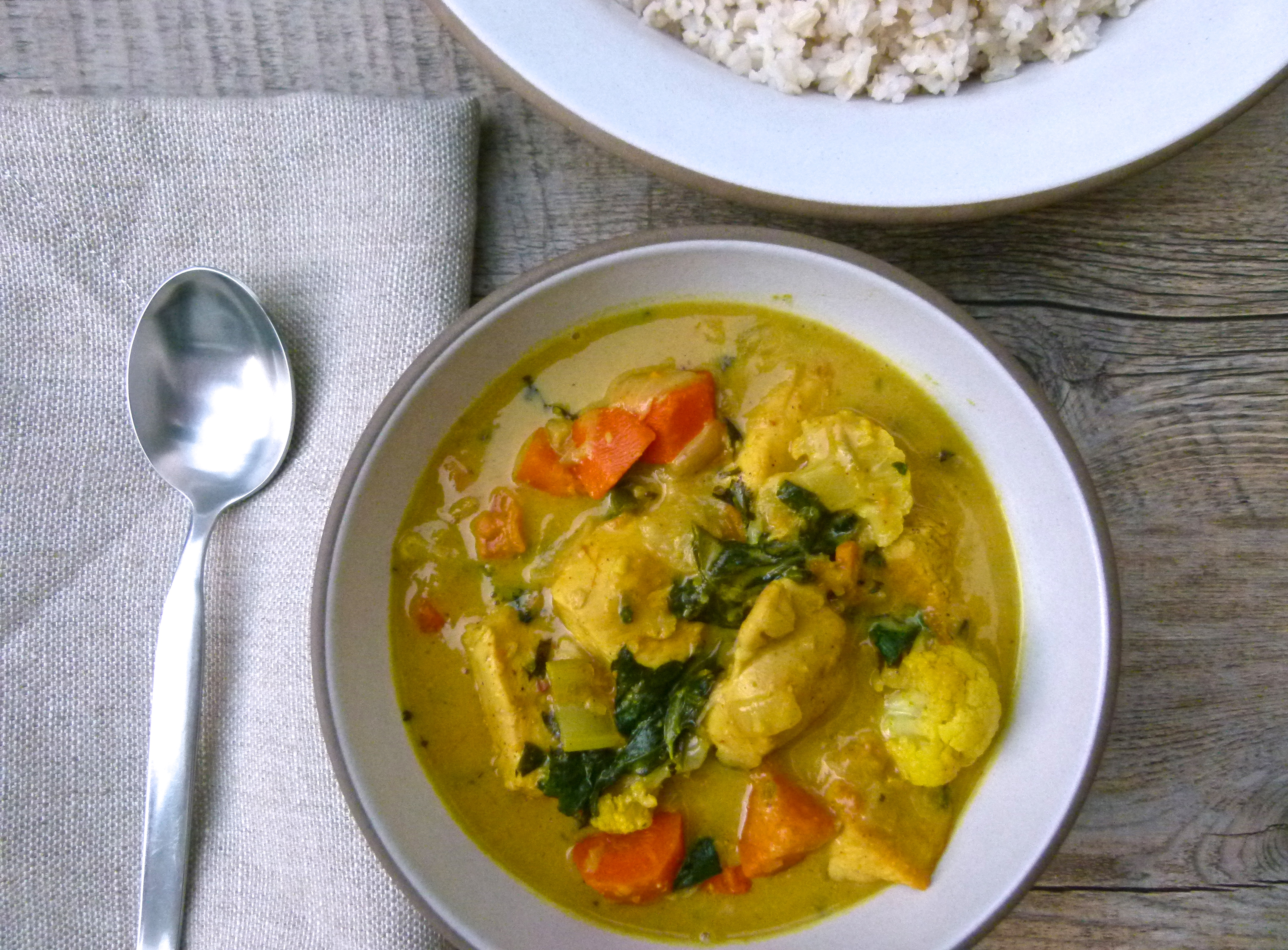 chicken and vegetable curry | pamela salzman