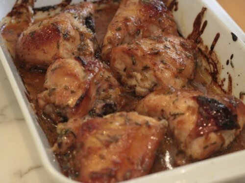 Orange and Rosemary Glazed Chicken