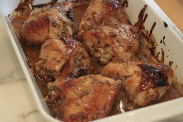 Orange and Rosemary Glazed Chicken