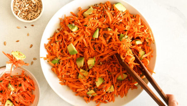 Carrot Salad with Avocado | Pamela Salzman