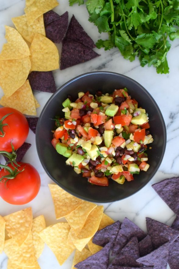 Grilled Corn and Black Bean Salsa | Pamela Salzman