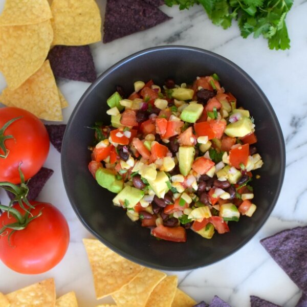 Grilled Corn and Black Bean Salsa | Pamela Salzman