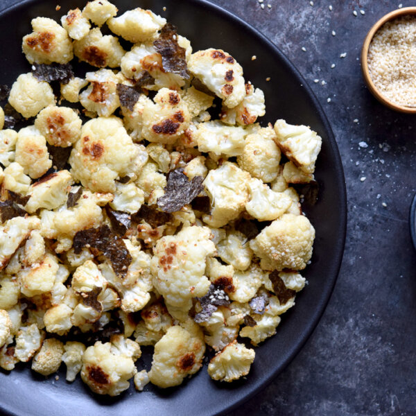 Sesame Roasted Cauliflower with Nori | Pamela Salzman